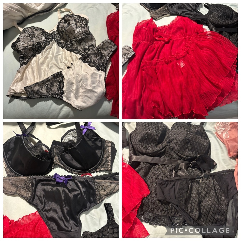 4-Elegant Lingerie Sets size 18/20